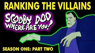 Ranking the Villains  ScoobyDoo Where Are You  Season 1 Part 2 [upl. by Nanreik]