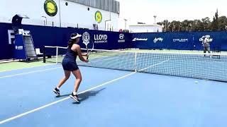 College Tennis Recruiting Video  Fall 2024  Meriem Ben Ezzedine  UTR 933 [upl. by Neelyt]