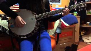 Mean  BanjoGuitar Cover  Taylor Swift [upl. by Idnahr]