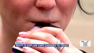 Ways to explain the dangers of vaping to teens [upl. by Oirifrop492]