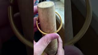 Lets see how to make 24k gold bracelet 🔥🔨 shorts gold silver jewellry viral video [upl. by Asteria935]