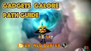 Skylanders Imaginators  Dr Neo Cortex  Gadgets Galore Path Guide [upl. by Kcuhc]