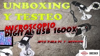 ⛔No Lo Compres⛔Mira Este Video Unboxing y Testeo Microscopio Digital Usb 1600x Smd Playstation [upl. by Farhi782]