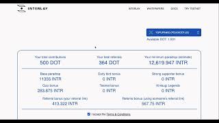 Interlay how to claim [upl. by Eenaej]