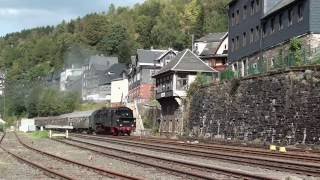 95 027 in Lauscha und Sonneberg [upl. by Bigot]