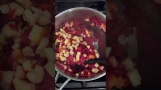 Homemade Cranberry Sauce [upl. by Harts]