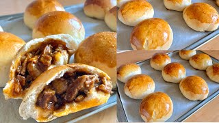 Bake siopao with pork asado fillingtoasted siopao recipetoasted Meat buns recipe by LG’s kitchen [upl. by Schweiker]