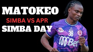 MATOKEO SIMBA VS APR LEO 3 AUGUST 2024 SIMBA DAY [upl. by Odo]