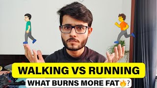 Running VS Walking Which is BETTER for Weight Loss shorts [upl. by Ahcropal]