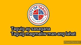 Taguig Hymn [upl. by Enaej]