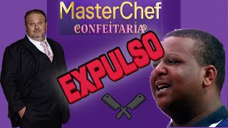 STEFANO EXPULSO DO MASTER CHEF CONFEITARIA  VEJA O QUE ROLOU  masterchef masterchefbrasil [upl. by Jerrome]