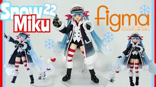 Figma Snow Hatsune Miku Grand Voyage Version Unboxing And Review [upl. by Susanna654]