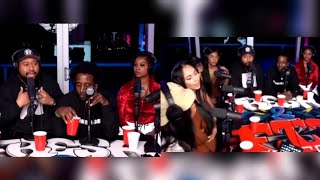 DJ Akademiks talks to Chicks on Fresh and Fit about How much money their Ideal man should Make [upl. by Analat135]