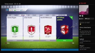 FUT FIFA 18 FUTMASTECH ACHAT REVENTEPACK OPENING RÉCOMPENSE [upl. by Notlek855]