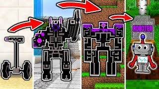 ROBOTER LEBENSZYKLUS in Minecraft  Vom ARBEITER zum BOSS [upl. by Edouard]