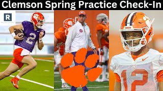 Clemson Football Spring Practice CheckIn  Clemson Tigers Football 2024 [upl. by Alice]