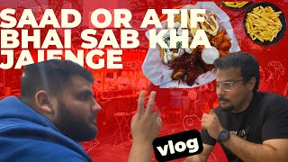 Saad 27 ma 90 minute kha sakta ha  food challenge  Brisbane [upl. by Annairda]