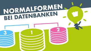 NORMALFORMEN bei Datenbanken einfach erklärt 1 bis 3 Normalform [upl. by Chivers]