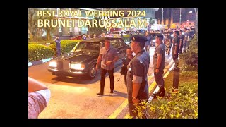 BEST WEDDING 2024 SNEAK Preview HM SULTAN BRUNEIs Son PRINCE ABDUL MATEEN ROYAL Wedding Procession [upl. by Atrahc]