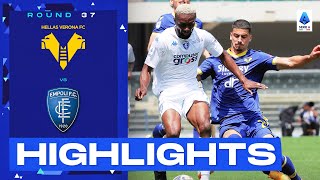 VeronaEmpoli 11  Stojanovic secures late point for visitors Goals amp Highlights  Serie A 202223 [upl. by Hildegard]