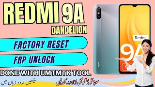 Xiaomi Redmi 9A FRP Unlock And Factory Reset Using UMT MTK Tool [upl. by Notlit]