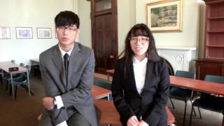 Chinese Student Interview [upl. by Gnilyam]