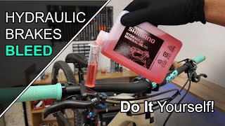 Bleed Hydraulic Brakes At Home Best Method For Perfect Lever Feel Magura MT5 [upl. by Schear24]