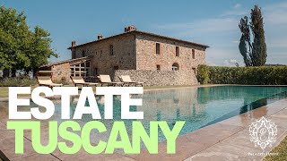 Villa for sale in Monteriggioni’s Italy Tuscany Palazzo Estate [upl. by Zenitram259]