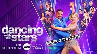 DWTS Season 33 Dances  Week 2 Oscars Night [upl. by Louie]