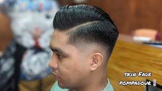 Skin Fade pompadour [upl. by Elly]