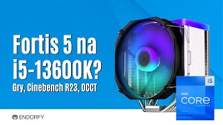 Czy Endorfy Fortis 5 poradzi sobie z Intel Core i513600K   Endorfy F240 vs Noctua NHD15S [upl. by Jona]