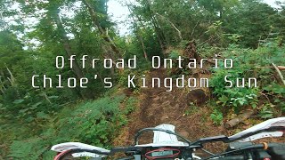 Offroad Ontario  Chloes Kingdom  Riding down to chunder town [upl. by Sherie]