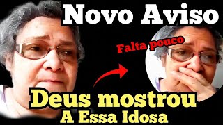 Alerta vai acontecer veja o que Deus mostrou a essa idosa de 68 anos falta pouco tempo veja isso [upl. by Neel]