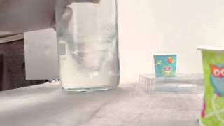 Chemical reaction silver nitrate and ammonia [upl. by Sine]