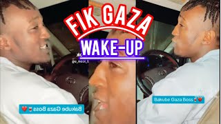 Fik Gaza Can Sing  Wake Up Trending Car Freestyle gaza boss car freestyle wakeup viralvideo [upl. by Atsirk]