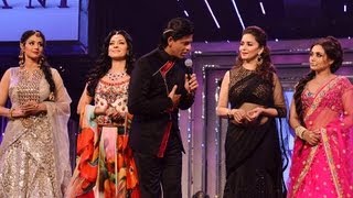 Shahrukh Khan Rekha Sridevi Madhuri Katrina Pays tribute to Yash Chopra [upl. by Nnylirak]