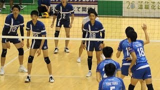 東海大学 vs 東レアローズ 1セット目 天皇杯2016 Japan volleyball [upl. by Swope]