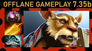 ✨33 Brewmaster 82 Kill participation Offlane Gameplay 735b  Dota 2 Top MMR [upl. by Auhsoj]