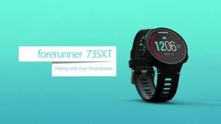 Forerunner 735XT  Pairing with Your Smartphone [upl. by Leavitt746]