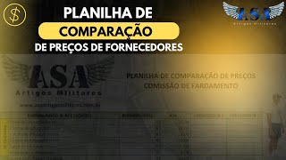 Planilha de comparação de preços QSCON 2023 [upl. by Stan808]