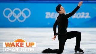 Nathan Chen sets new world record at Beijing Olympics WakeUpCLT To Go [upl. by Coad]