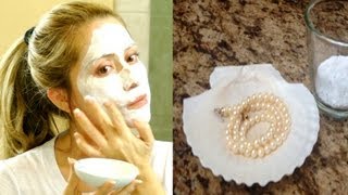 PEARL POWDER BENEFITS  PEARL POWDER FACE MASK [upl. by Baniaz]