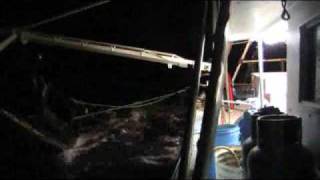 Prawn Trawler Boats Part 5  Winching Up amp Spilling the Gear [upl. by Sirrom]