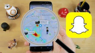 Snap Map  Comment voir ses amis sur la carte Snapchat [upl. by Wilkie]