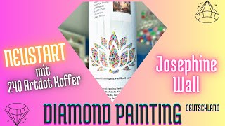 💎 NEUSTART 240 Artdot Sortierkoffer Diamond Painting Deutschland Josephine Wall josephinewall 01 [upl. by Broderic]