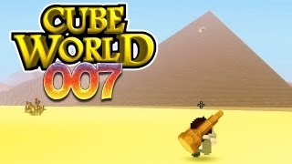 CUBE WORLD HD 007  Drei Profis plündern Pyramiden ★ Lets Play Cube World [upl. by Alekin580]