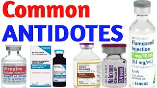 Drug Antidotes Antidotes Pharmacology Medications Pharmacology Nursing NCLEX USMLE [upl. by Bazar]