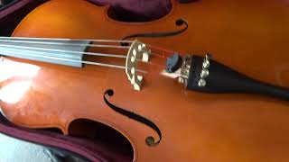 Cello Strunal 404 size 44 Czech Republic Condition Review [upl. by Nwahsaj803]