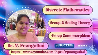 7 Group Homomorphism  Group Theory and Coding Theory  Discrete Mathematics [upl. by Ymac]