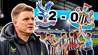 Did Howe get it BADLY wrong against Crystal Palace  TF Reacts [upl. by Allemaj]